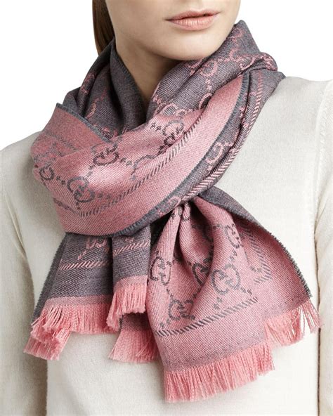 gucci scarf 2020|Gucci wool scarf women.